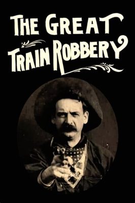 The Great Train Robbery? A Classic Western Featuring Daring Stunts and Early Filmmaking Techniques!